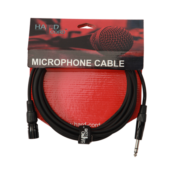 HardCord MSS-50 микрофонный кабель XLR(M)-Jack stereo 6,3mm  5m